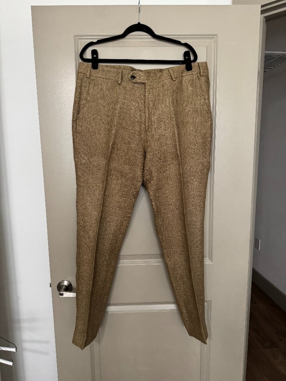 Todd Snyder Italian Linen Sutton Trouser in Sand 38x32